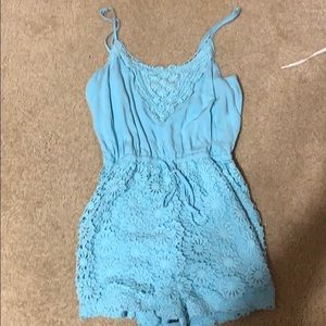 Light blue romper